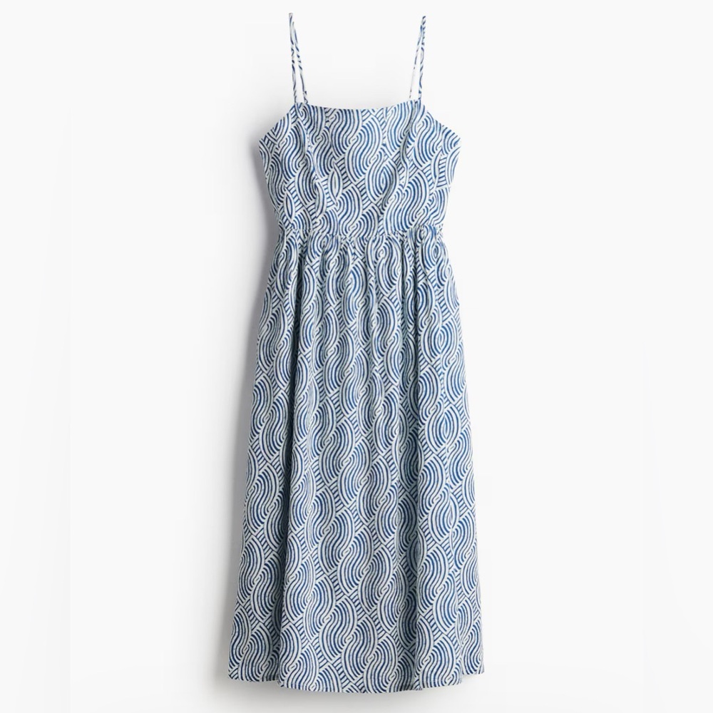 H&M Strappy Midi Dress -XL